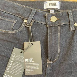 Paige Skyline Skinny Mid Rise Jeans